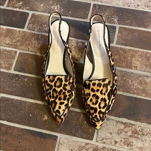 Leopard Print Women's Shoes-Katherine Kelly- Like new!